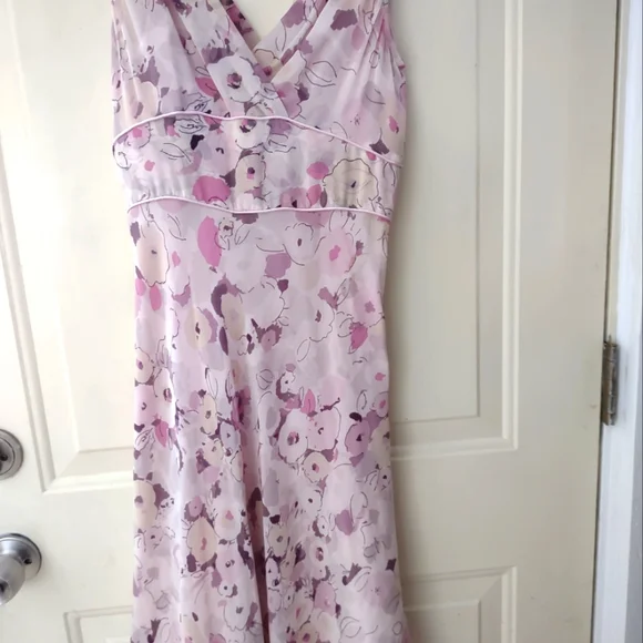 Beautiful soft pink and purple Express Dress - Picture 1 of 4